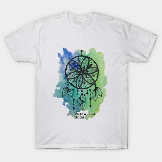 Dream Catcher T-Shirt by Canvases-lenses